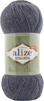 Alize Alpaca Royal 203 (250 м, джинс меланж, 5 мотков)