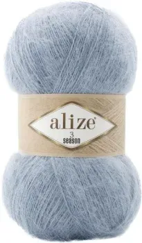 Alize 3 Season 21 100 г 500 м (серый)