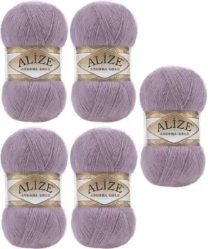 Alize Angora Gold 312 (550 м, фиолетовый, 5 мотков)