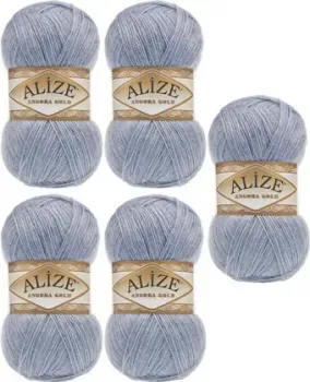 Alize Angora Gold 221 (550 м, светлый джинс, 5 мотков)
