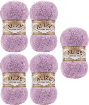 Alize Angora Gold 505 (550 м, светло-сиреневый, 5 мотков)