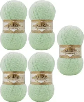 Alize Angora Gold 842 (550 м, светло-салатовый, 5 мотков)