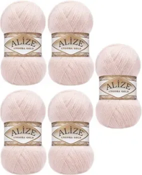 Alize Angora Gold 271 (550 м, светло-розовый, 5 мотков)