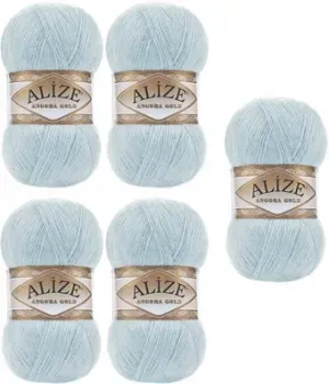 Alize Angora Gold 114 (550 м, светло-мятный, 5 мотков)