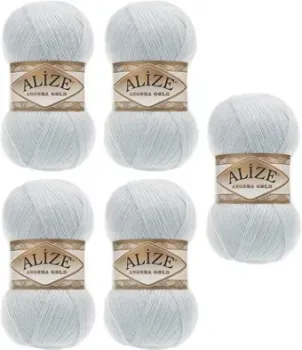 Alize Angora Gold 514 (550 м, светло-голубой, 5 мотков)