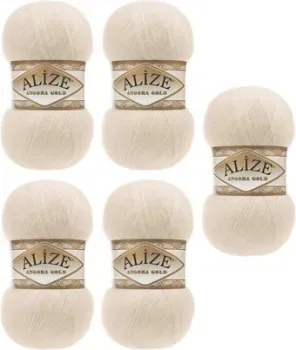 Alize Angora Gold 67 (550 м, светло-бежевый, 5 мотков)