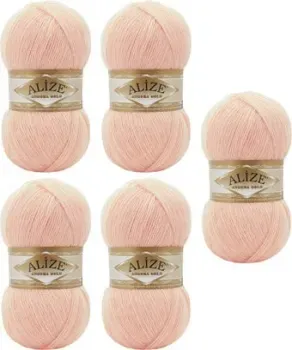 Alize Angora Gold 840 (550 м, персиковый, 5 мотков)