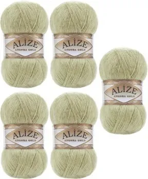 Alize Angora Gold 267 (550 м, пастельно-зеленый, 5 мотков)