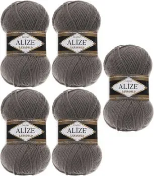 Alize Lanagold 348 (240 м, пепельный, 5 мотков)