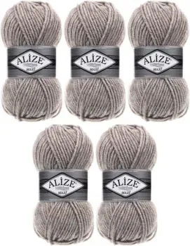 Alize Superlana Maxi 207 (100 м, бежевый, 5 мотков)