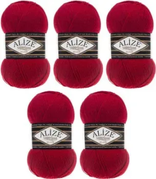 Alize Superlana 56 (280 м, красный, 5 мотков)