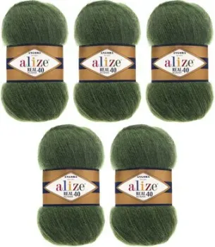 Alize Angora Real 40 563 (480 м, темно-зеленый, 5 мотков)