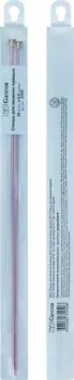 Gamma прямые цветные CNK алюминий d 2.5 мм 35 см 2 шт (розовый)