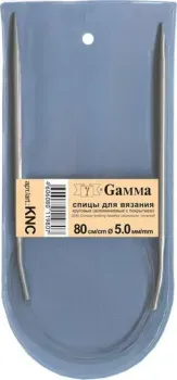 Gamma круговые KNC алюминий d 5.0 мм 80 см 1 шт с покрытием