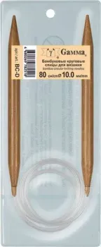 Gamma круговые BC-D бамбук d 10.0 мм 80 см 1 шт карамельные