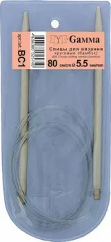 Gamma круговые BC1 бамбук d 5.5 мм 80 см 1 шт