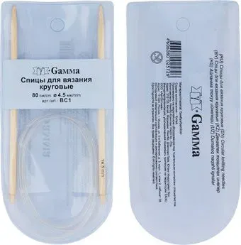 Gamma круговые BC1 бамбук d 4.5 мм 80 см 1 шт