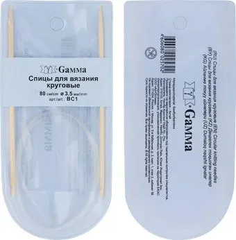Gamma круговые BC1 бамбук d 3.5 мм 80 см 1 шт