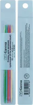 Gamma 5-ти компл. цветные CKN5 алюминий d 3.0 мм 15 см 5 шт цветные