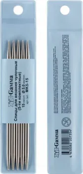 Gamma 5-ти компл. MK5-15 сталь d 5.0 мм 15 см 5 шт под никель