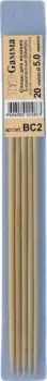 Gamma 5-ти компл. BC2 бамбук d 5.0 мм 20 см 5 шт
