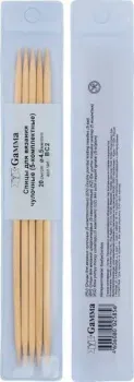 Gamma 5-ти компл. BC2 бамбук d 4.5 мм 20 см 5 шт
