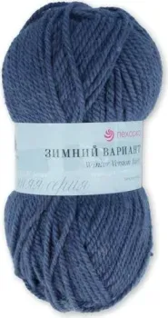 Пехорка Зимний вариант 100 г 100 м №255 (джинсовый)