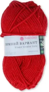 Пехорка Зимний вариант 100 г 100 м №006 (красный)