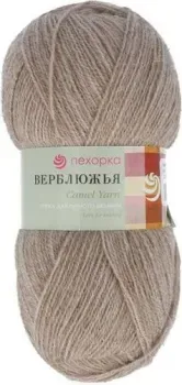 Пехорка Верблюжья 100 г 600 м №043 (суровый лен)