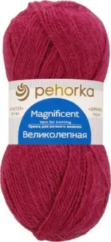 Пехорка Великолепная 100 г 300 м №523 (яр. цикламен)
