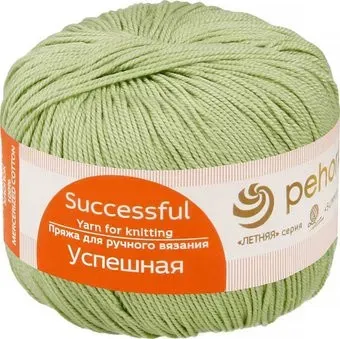 Пехорка Успешная 50 г 220 м №009 (зел.яблоко)