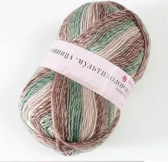 Пехорка Ровница Мультиколоровая 200 г 400 м №1408 М