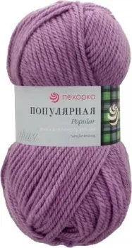 Пехорка Популярная 100 г 133 м №389 (св.фиалка)