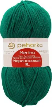 Пехорка Мериносовая 100 г 200 м №511 (зеленка)