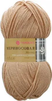 Пехорка Мериносовая 100 г 200 м №124 (песочный)