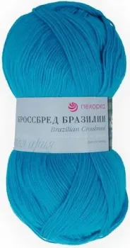 Пехорка Кроссбред Бразилии 100 г 500 м №583 (бирюза)