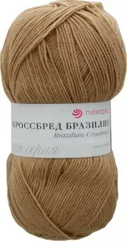 Пехорка Кроссбред Бразилии 100 г 500 м №274 (серо-бежевый)
