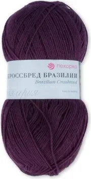Пехорка Кроссбред Бразилии 100 г 500 м №191 (ежевика)