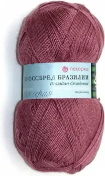 Пехорка Кроссбред Бразилии 100 г 500 м №028 (амарант)