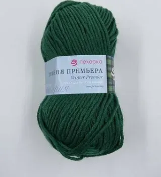 Пехорка Зимняя Премьера 100 г 150 м №376 (нефрит)