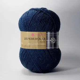 Пехорка Деревенская 100 г 250 м №255 (джинсовый)