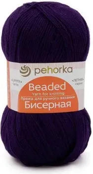 Пехорка Бисерная 100 г 450 м №698 (т.фиолетовый)