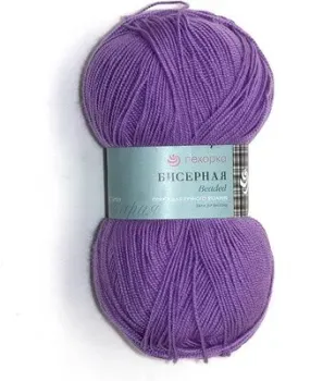 Пехорка Бисерная 100 г 450 м №567 (т.фиалка)
