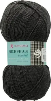 Пехорка Бисерная 100 г 450 м №096 (серый меланж)