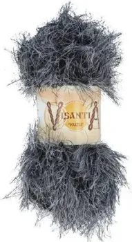 Visantia Kuzu 100 г 55 м №13 (черно-белый)