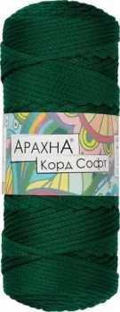 Arachna Cord Soft 230 г 100 м №225 (т.зеленый)