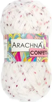 Arachna Confetti 100 г 110 м №2765 (белый/розовый/фиолетовый)