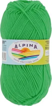 Alpina Yarn Tommy 50 г 130 м №036 ( яр. зеленый)