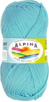 Alpina Yarn Tommy 50 г 130 м №029 (св.бирюзовый)