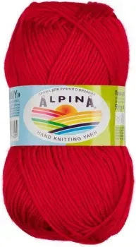 Alpina Yarn Tommy 50 г 130 м №019 (красный)